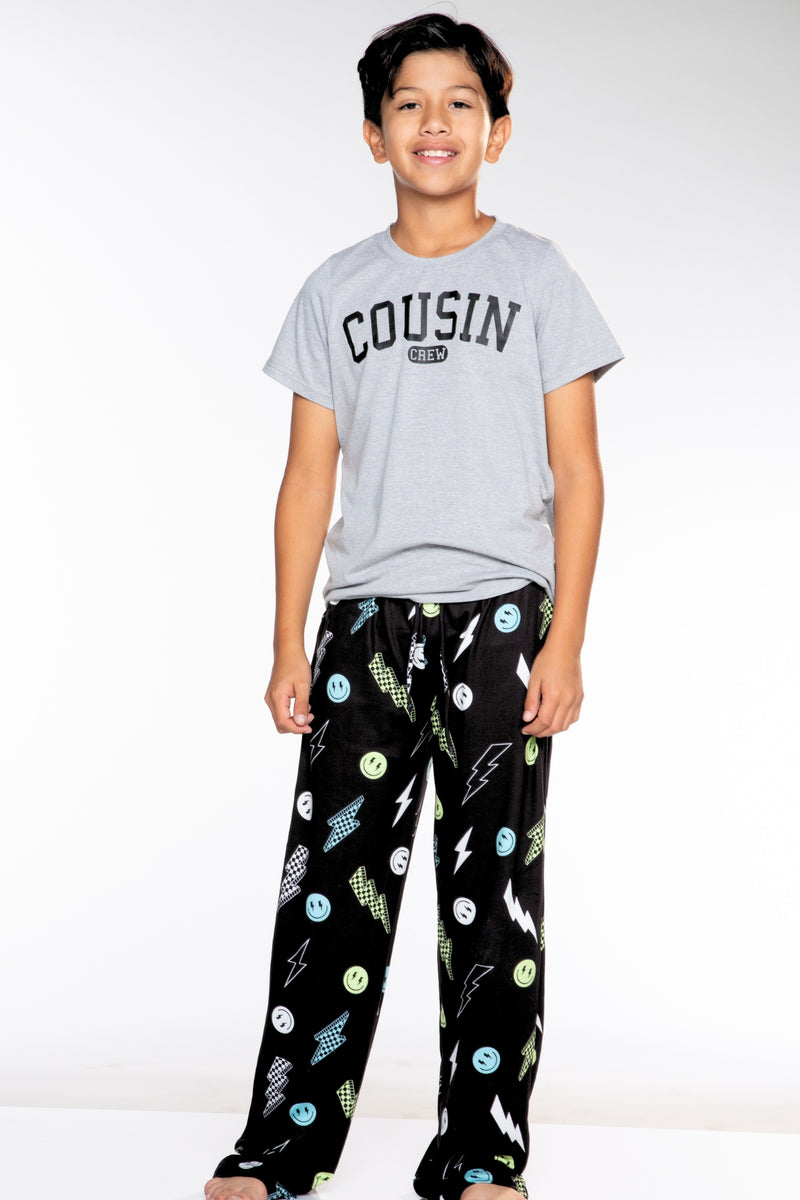 Triblend Graphic Tee & Simply Soft Karate Pant