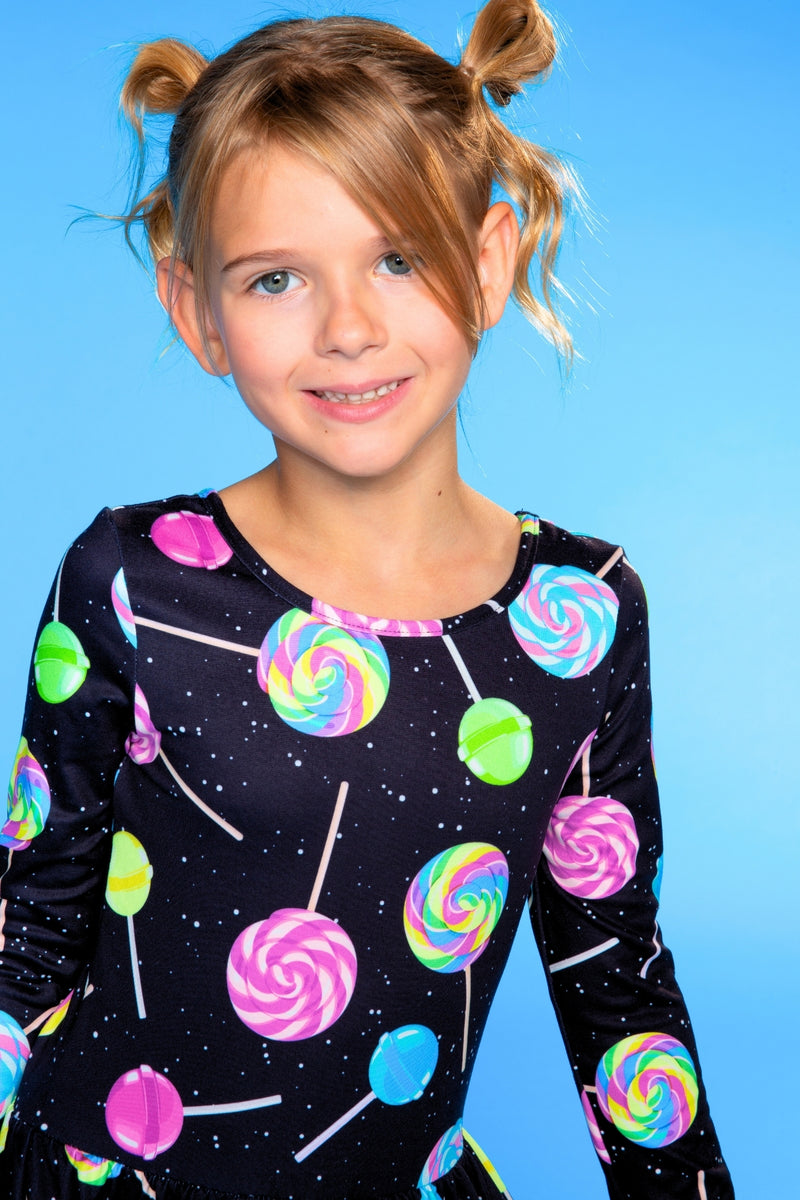 Simply Soft Long Sleeve Be Happy Dress