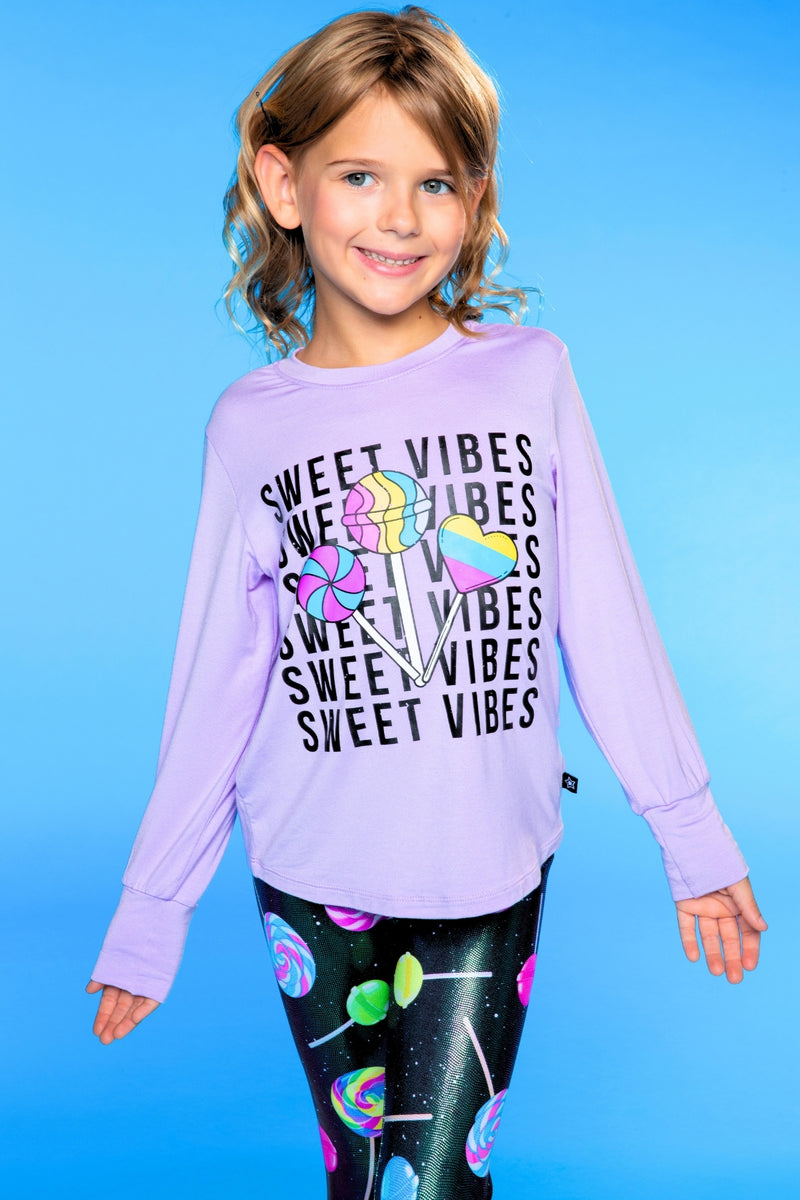 Glitter Foil High Shine Long Legging.