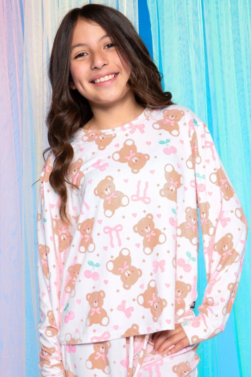 Simply Soft Long Sleeve Easy Tee & Karate Pant