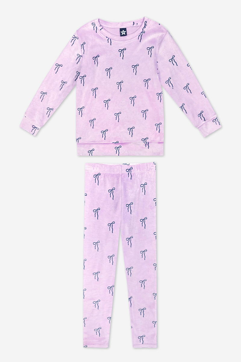 Long Sleeve Velour Set