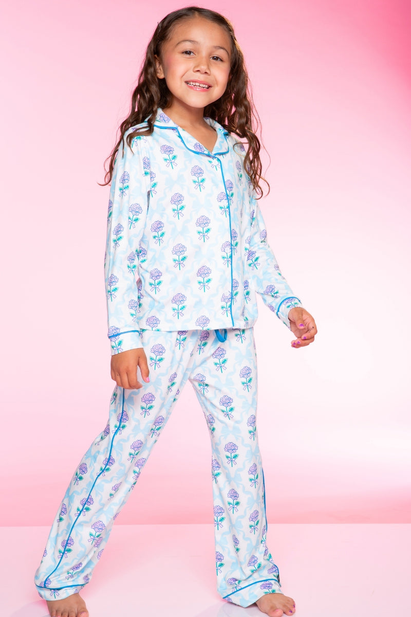 Long Sleeve Simply Soft Button Down Top & Karate Pant