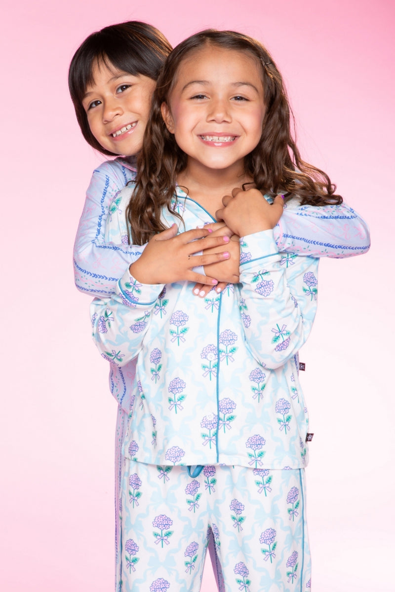 Long Sleeve Simply Soft Button Down Top & Karate Pant