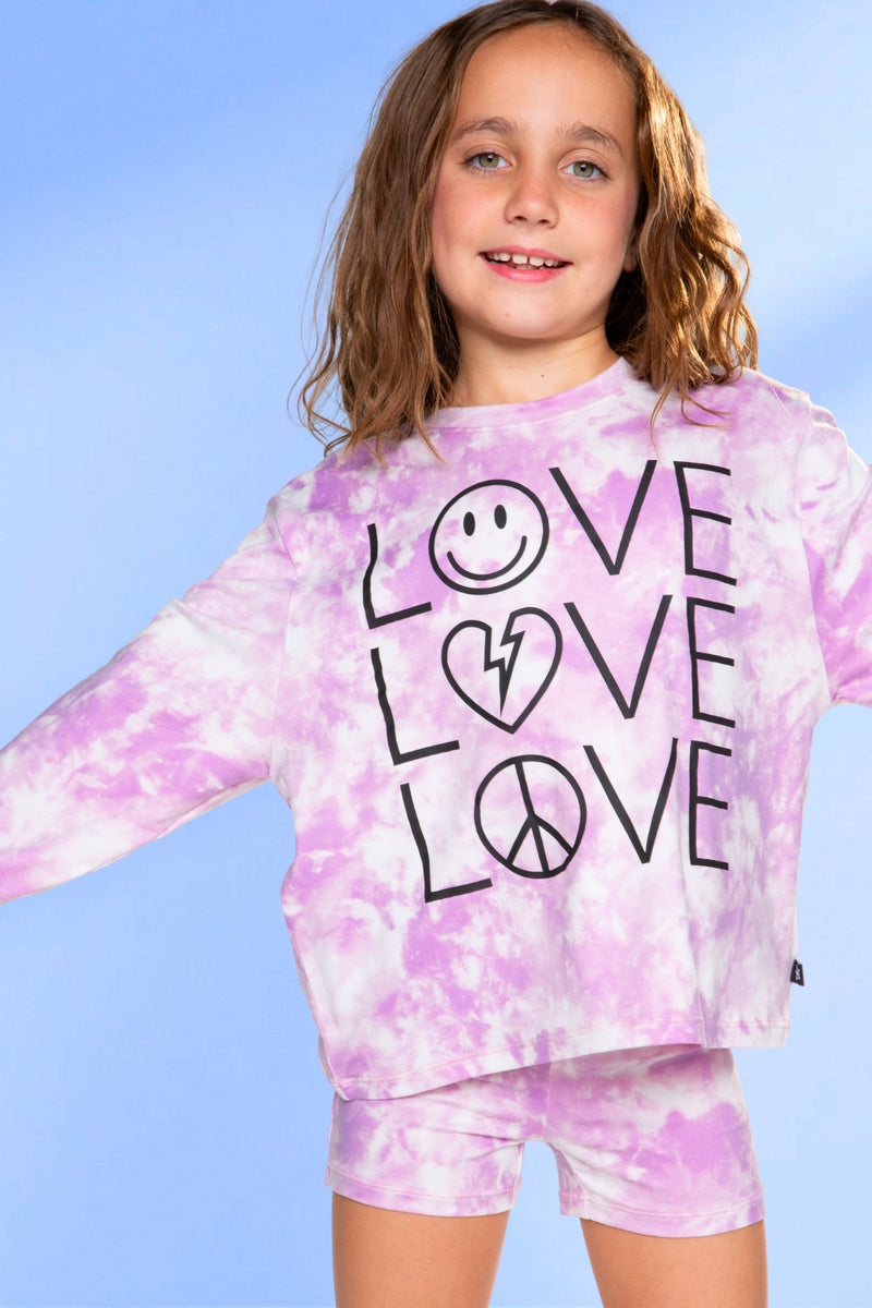 Simply Soft Long Sleeve Easy Tee & Tumble Short Lounge Set