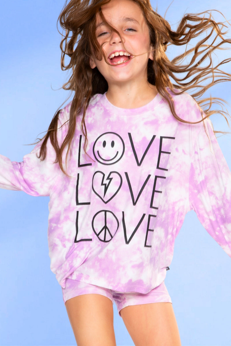 Simply Soft Long Sleeve Easy Tee & Tumble Short Lounge Set