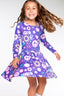 Simply Soft Long Sleeve Be Happy Dress