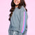 Grey Pink Blue Stripe - NEW!