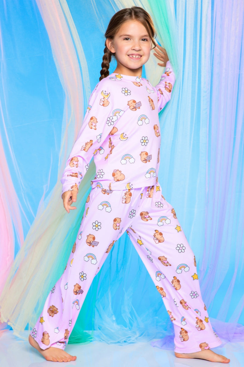 Simply Soft Long Sleeve Easy Tee & Karate Pant