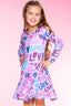 Simply Soft Long Sleeve Be Happy Dress.