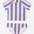 Navy Pink Stripe