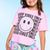 Pink Good Vibes Splatter Smile - NEW!