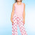Pink Ivory Striped Strawberry