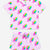 Hot Pink Rainbow Snowcone - NEW!