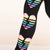 Black Rainbow Heart Bolt - NEW!