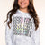 Grey Ivory Tie Dye Good Vibes Peace - NEW!