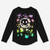Black Smile Rainbow Splatter - NEW!