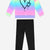 Rainbow Gradient Drip Heart - NEW!