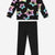Black Rainbow Tie Dye Star - NEW!