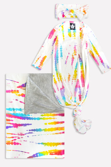 Simply Soft Baby Bundle - White Rainbow Batik