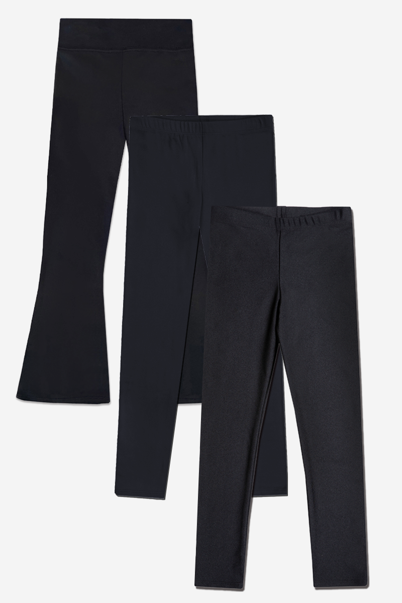 Black Essential Leggings Multi-Pack - Black