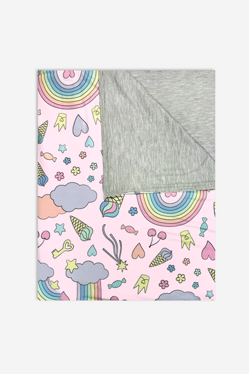 Blanket - Pink Rainbows