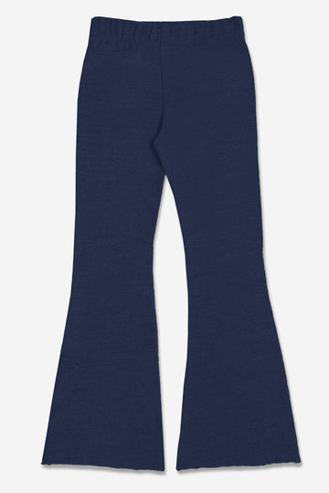 French Terry Heavyweight Flare Sweatpant - Navy