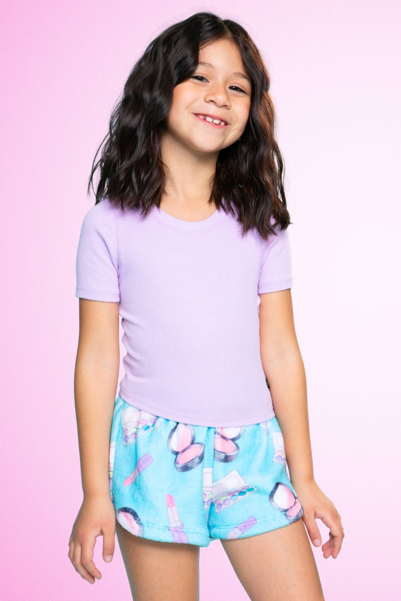 Fuzzy Plush Dolphin Short