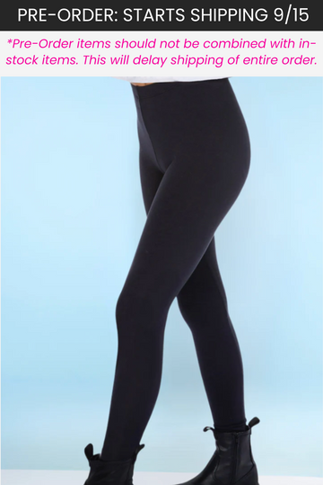 Simply Soft Luxe Long Legging - Black PRE-ORDER SHIPPING STARTS 9/15