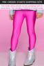 High Shine Long Legging - Hot Pink PRE-ORDER SHIPPING STARTS 9/15