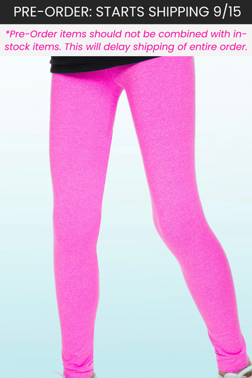 Simply Soft Luxe Long Legging - Neon Pixie Pink PRE-ORDER SHIPPING STARTS 9/15