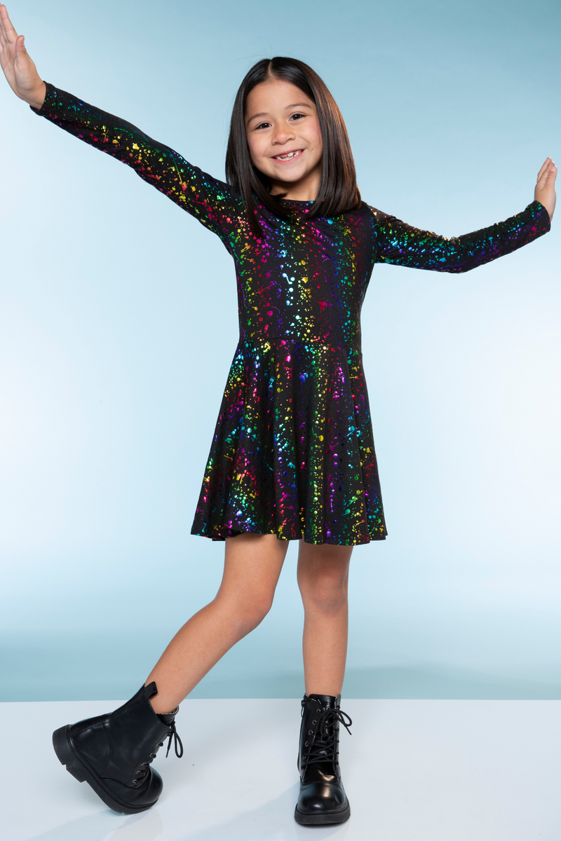 Simply Soft Long Sleeve Skater Dress