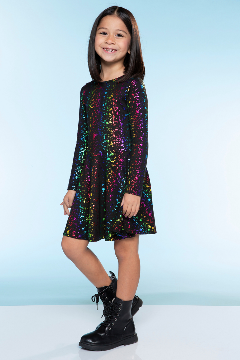 Simply Soft Long Sleeve Skater Dress