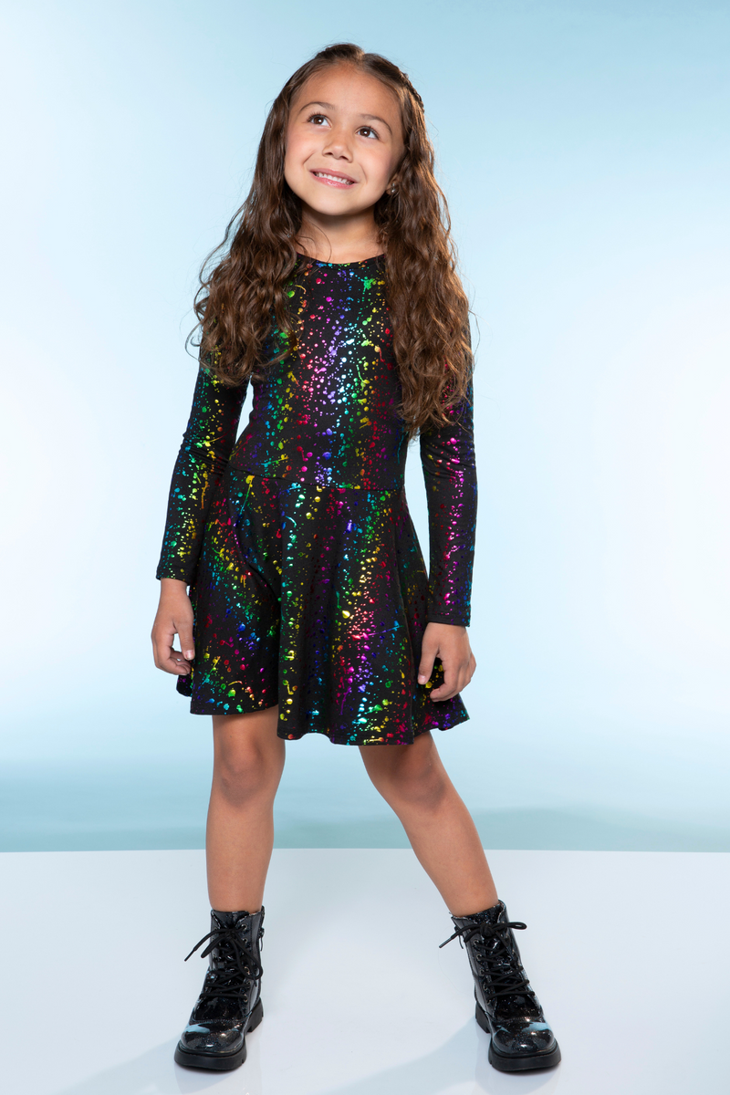 Simply Soft Long Sleeve Skater Dress