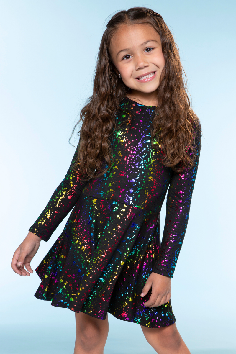 Simply Soft Long Sleeve Skater Dress