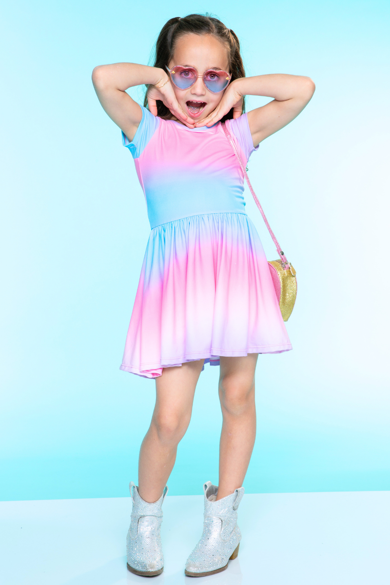 Simply Soft Short Sleeve Be Happy Dress