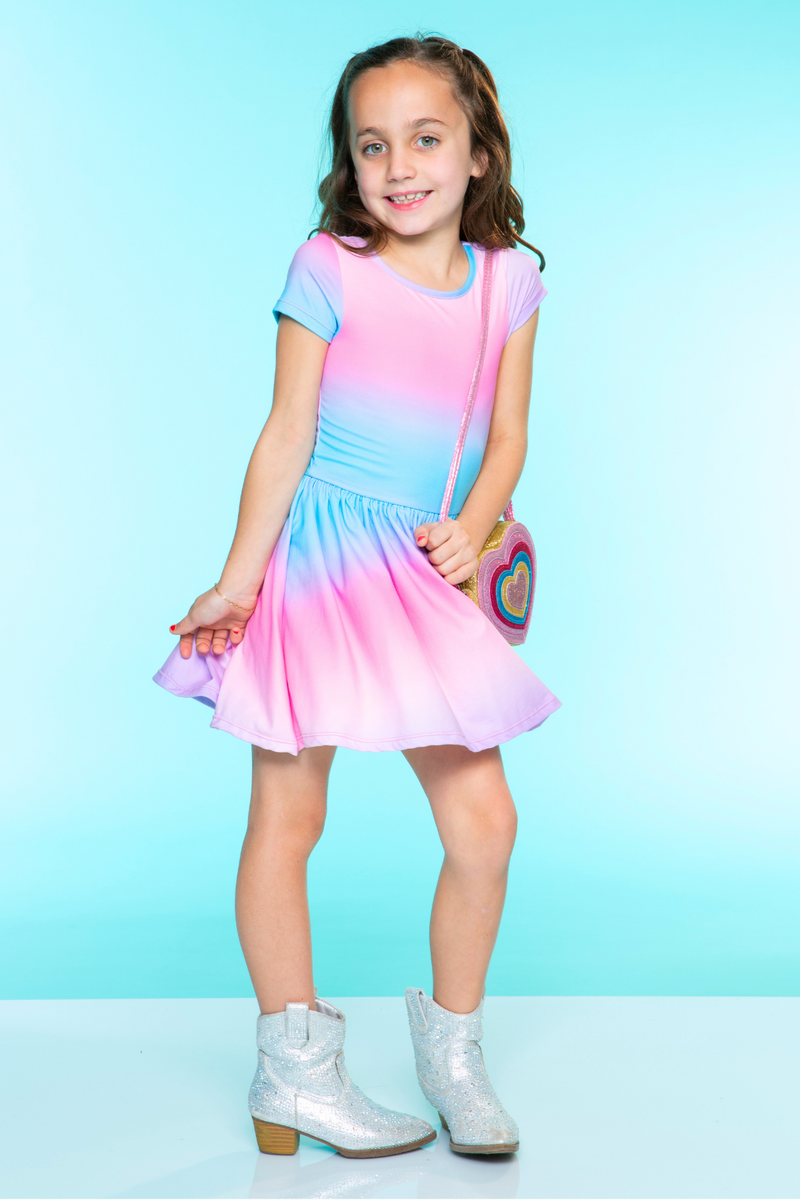 Simply Soft Short Sleeve Be Happy Dress