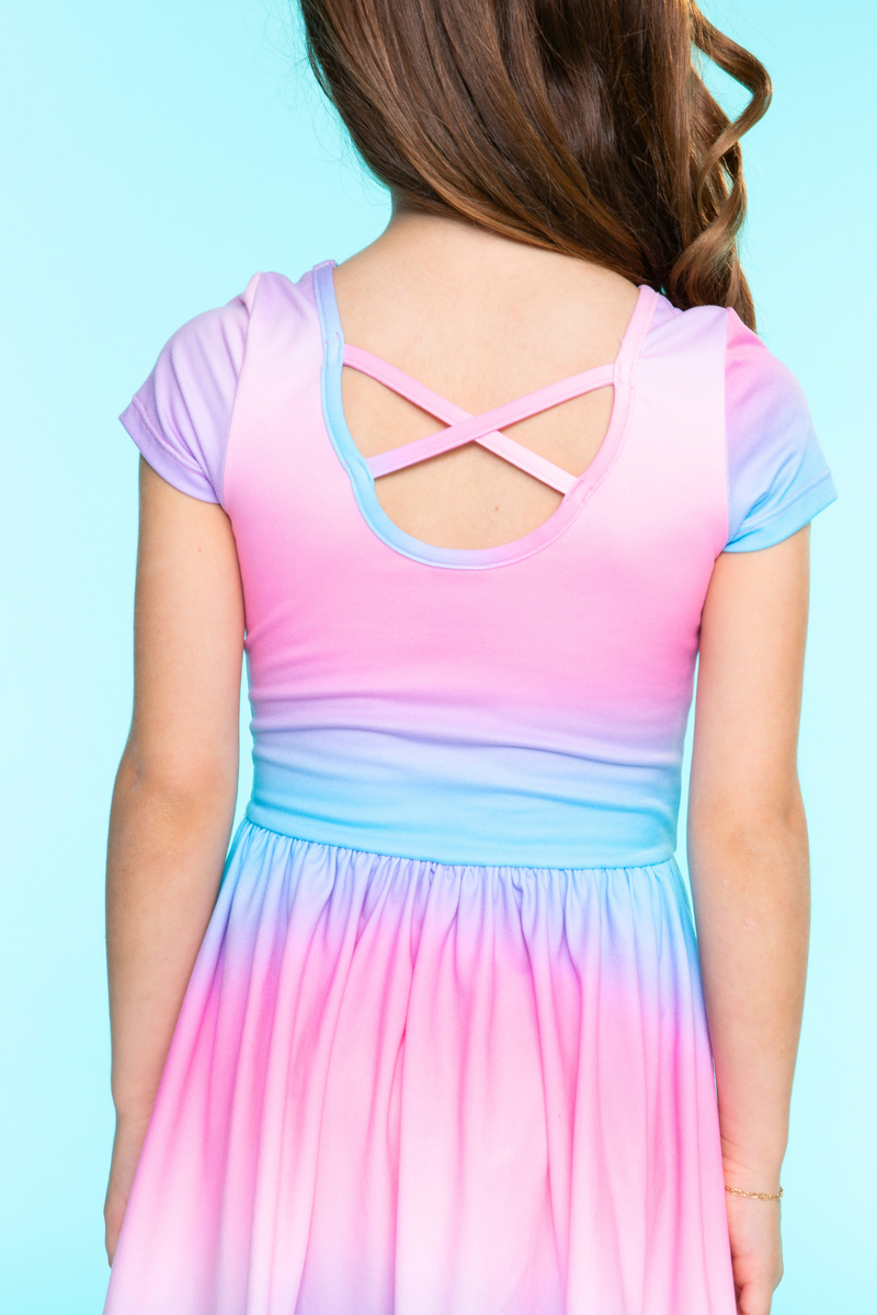 Simply Soft Short Sleeve Be Happy Dress