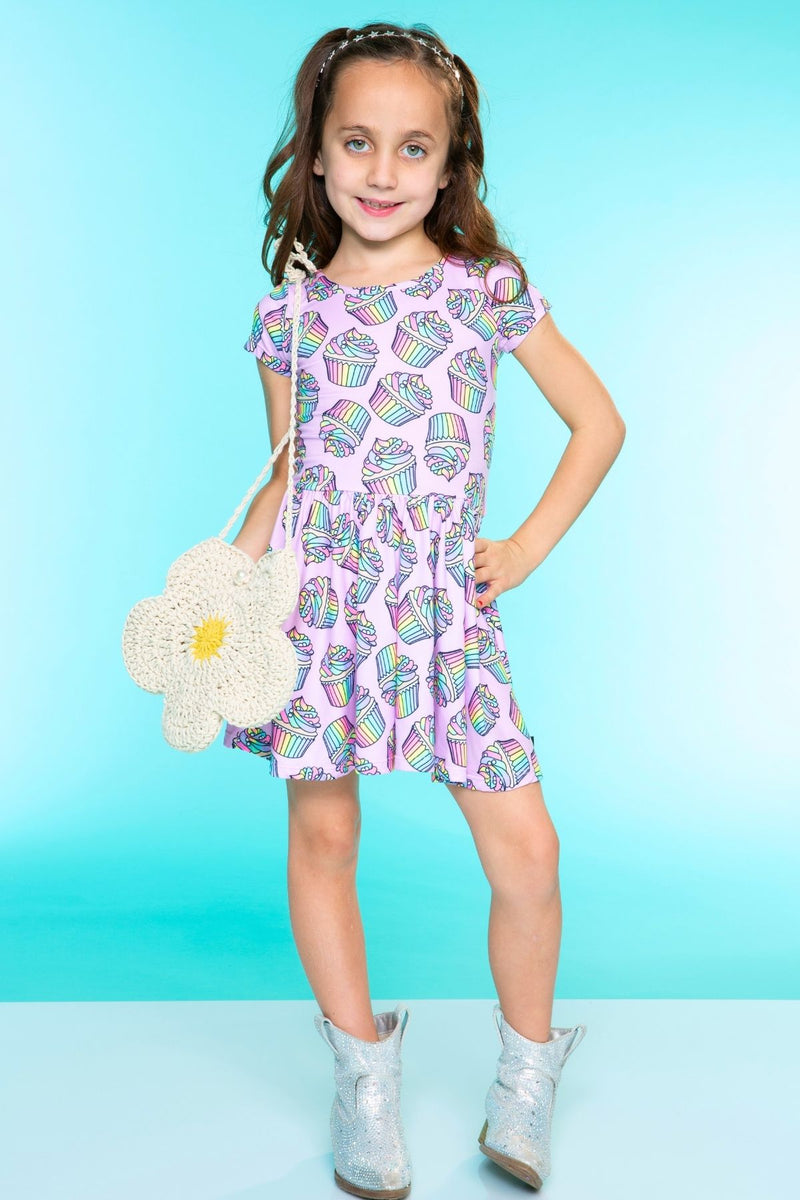 Simply Soft Short Sleeve Be Happy Dress