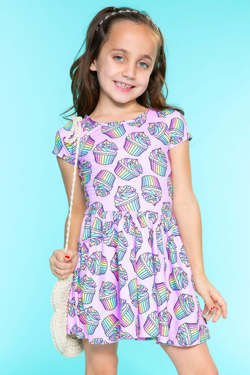 Simply Soft Short Sleeve Be Happy Dress