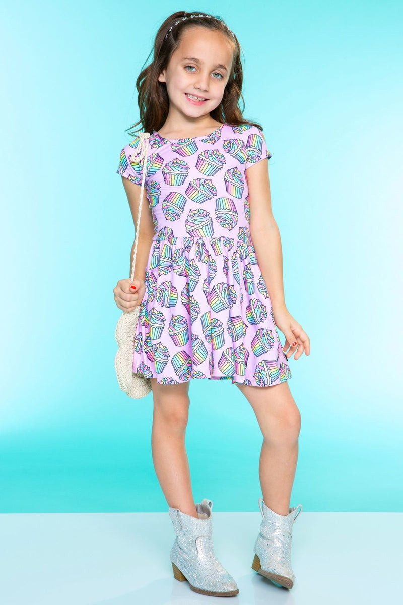 Simply Soft Short Sleeve Be Happy Dress