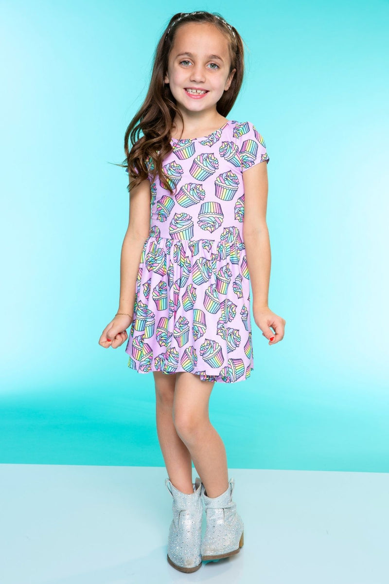 Simply Soft Short Sleeve Be Happy Dress