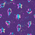 Purple Graffiti Rainbow