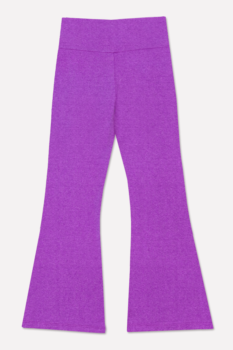 Simply Soft Luxe Flare Legging - Neon Magenta