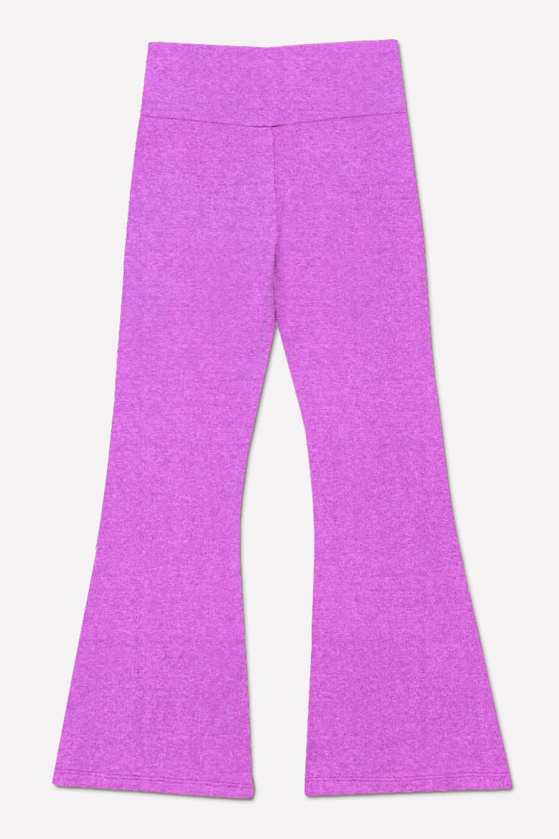 Simply Soft Luxe Flare Legging - Neon Orchid