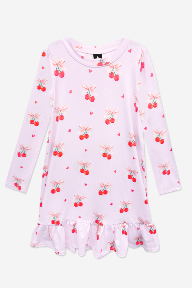 Simply Soft Long Sleeve Ruffle Nightgown