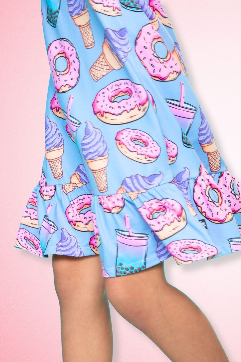 Simply Soft Short Sleeve Ruffle Nightgown