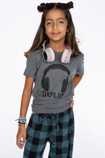 Triblend Graphic Tee - Heather Grey Unplugged