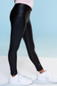 High Shine Long Legging - Black