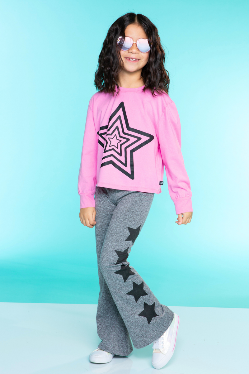 Washed Cotton Long Sleeve Easy Tee