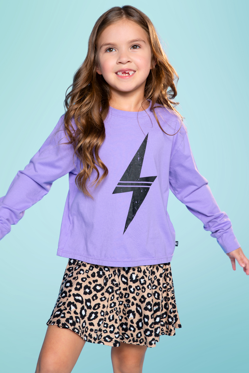 Washed Cotton Long Sleeve Easy Tee